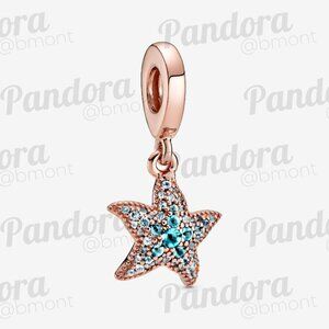Pandora Sparkling Starfish Dangle Charm